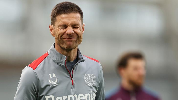 Leverkusen coach Xabi Alonso